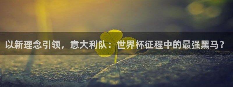 世界杯足球赛2026赛程时间:以新理念引领,意大利队:世界杯征程中的最强黑马?
